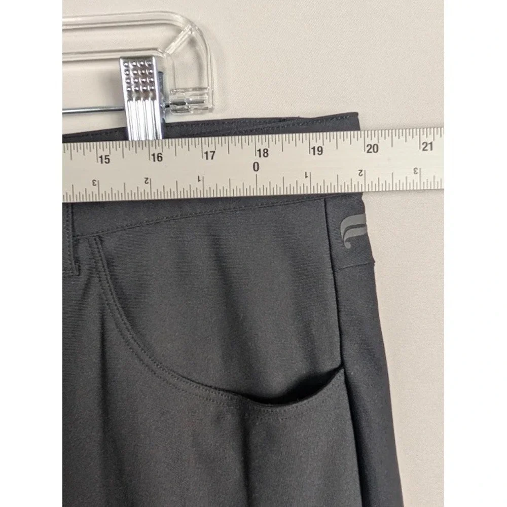 Fabletics Golf Pants Mens 40x28 Black The Don 5-Pocket Performance Stretch
